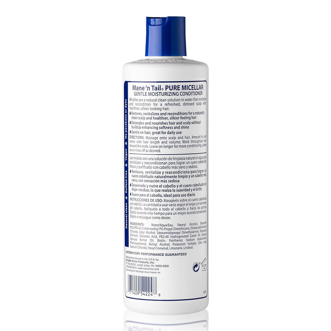 Mane'n Tail Acondicionador Micelar con Biotina 331 ml